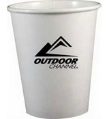 Custom Printed 10 oz. Compostable Paper Cup