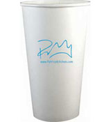 Custom Printed 16 oz. Compostable Paper Cup