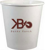 Custom Printed 8 oz. Compostable Paper Cup