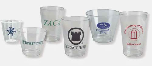 Custom Printed Clear Plastic Cup