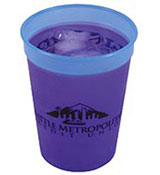 Custom Printed 12 oz Plastic Mood Cup