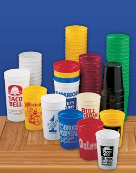 Custom Printed Plastic Stadium Cup